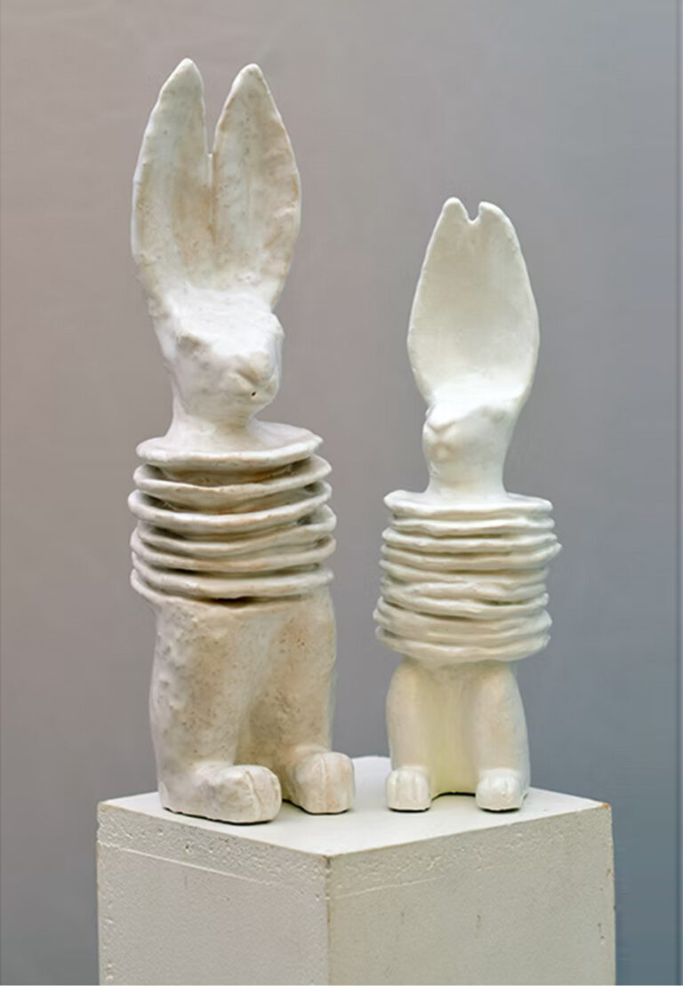© Véronique VAUX - Céramiste - Lièvres